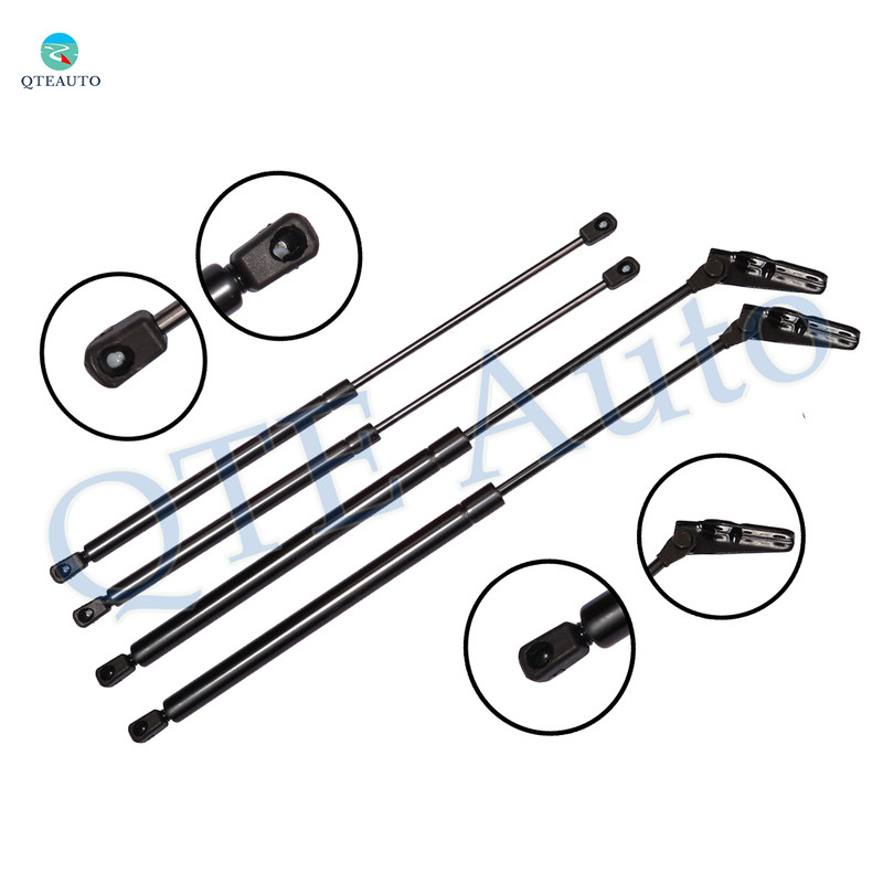 Set 4 Rear Trunk Lid-Liftgate Lift Support For 1994-1999 Toyota Celica Hatchback