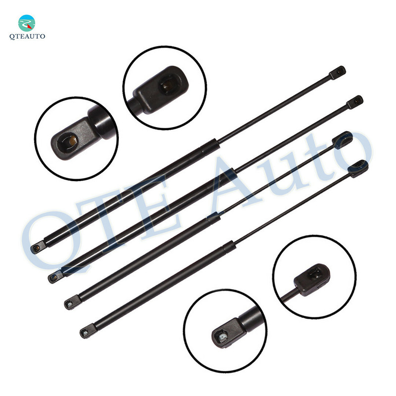 Set of 4 Rear Back Glass-Liftgate Lift Support For 2005 2006 Chevrolet Tahoe
