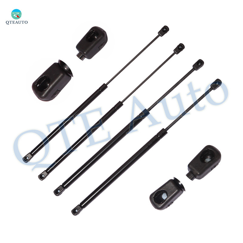 Set of 4 Front Hood-Rear Back Glass Lift Support For 2003-2006 Lincoln Navigator
