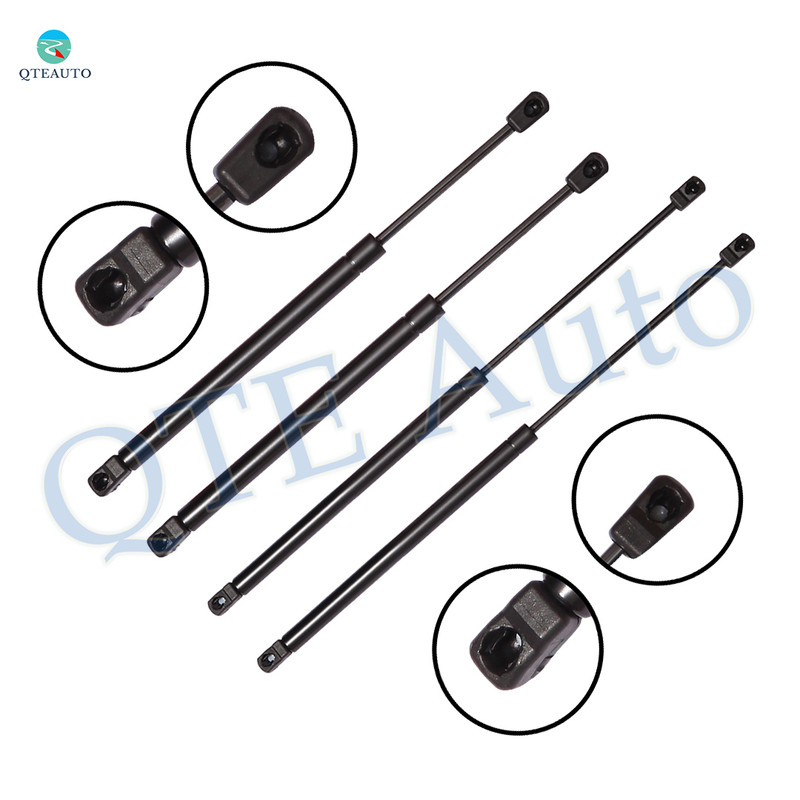 Set of 4 Front Hood-Rear Liftgate Lift Support For 2003 2004 Nissan Murano