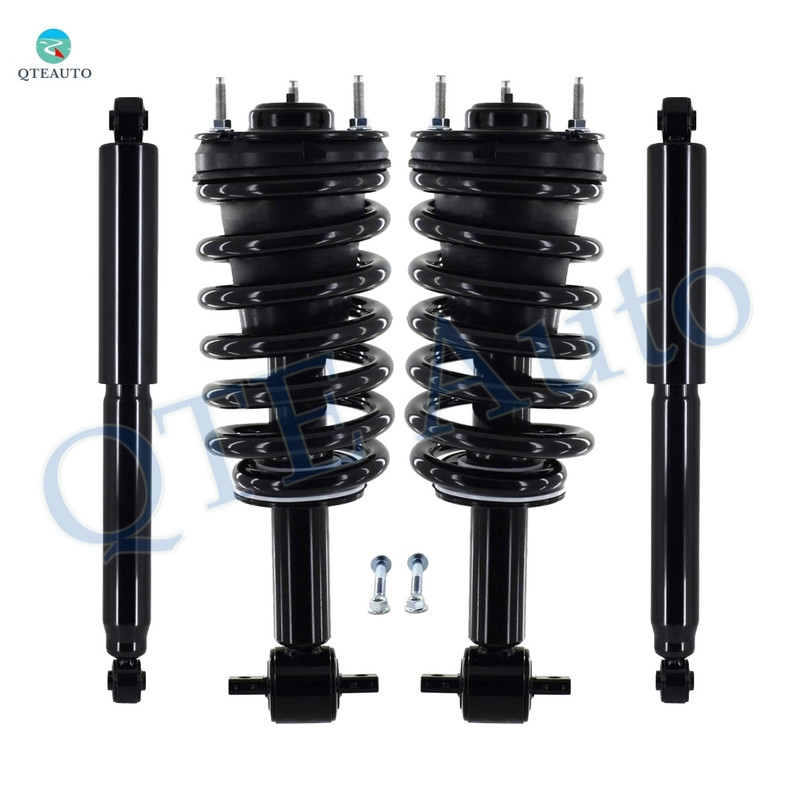 Front-Rear Quick Complete Strut-Coil For 2011-2014 Chevrolet Suburban 1500 RWD