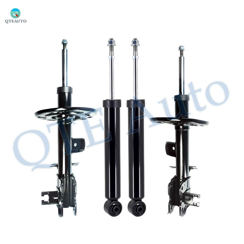 Set 4 Front Suspension Strut Assembly - Rear Shock For 2013 Infiniti Jx35