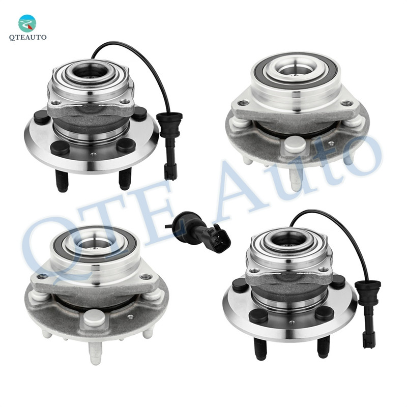 Set of 4 Front-Rear Wheel Hub Bearing Assembly For 2010-2017 Chevrolet Equinox