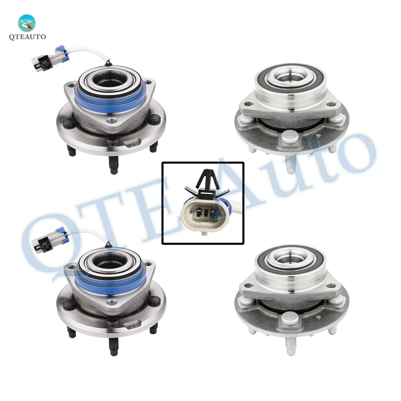 Set of 4 Front-Rear Wheel Hub Bearing Assembly For 2010 Buick Allure