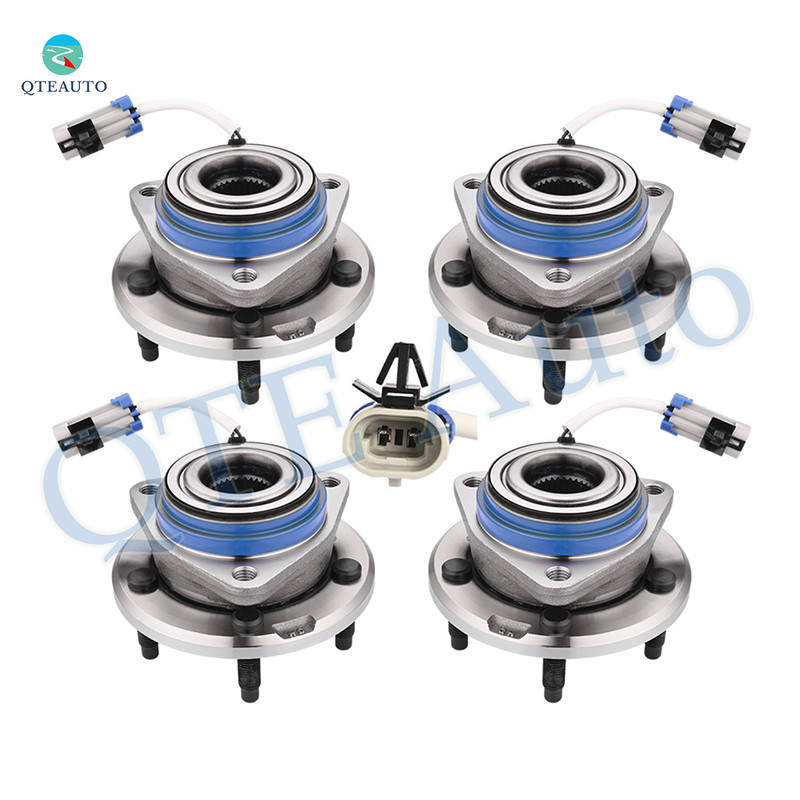 Set 4 Front-Rear Wheel Hub Bearing Assembly For 2002-2006 Buick Rendezvous AWD