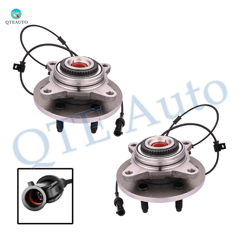 Pair of 2 Front Wheel Hub Bearing Assembly For 2000-2006 Lincoln Navigator 4WD