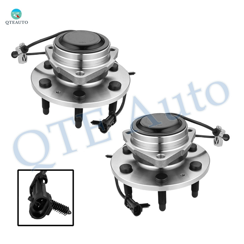 Pair 2 Front Wheel Hub Bearing Assembly For 2003-2013 Chevrolet Express 1500 RWD
