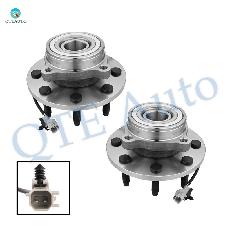 Pair of 2 Front Wheel Hub Bearing Assembly For 2000-2002 Dodge Ram 2500 4WD