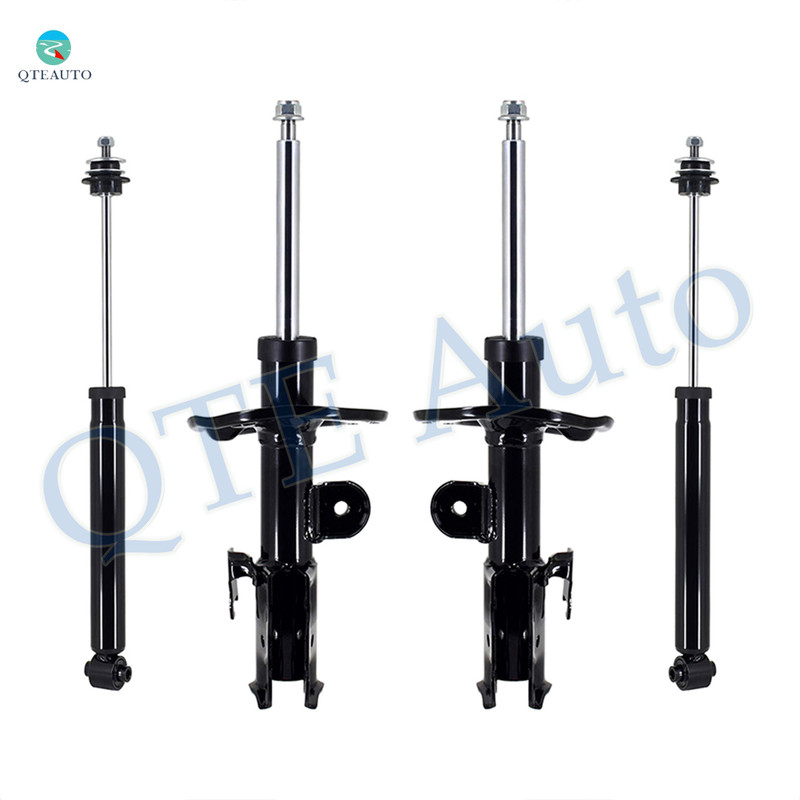 Set 4 Front Suspension Strut Assembly - Rear Shock For 2008 - 2015 Scion Xb