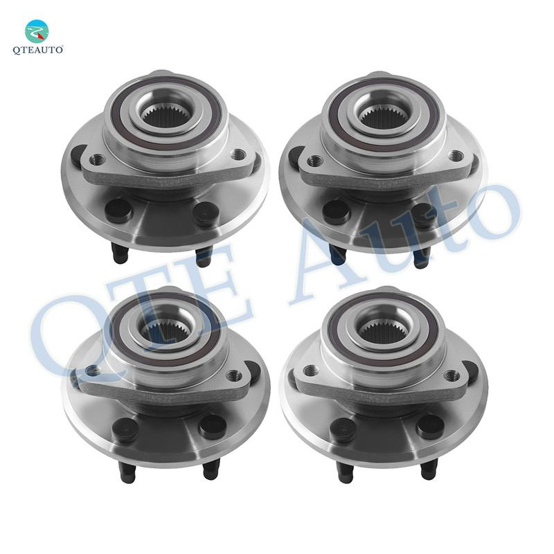 Set of 4 Front-Rear Wheel Hub Bearing Assembly For 2008-2017 Buick Enclave FWD