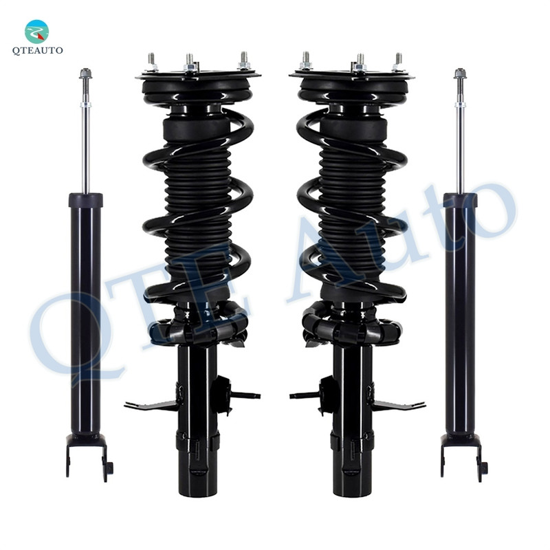 Set Front Quick Complete Strut-Coil Spring-Rear Shock For 2007 2008 Infiniti Q40 AWD