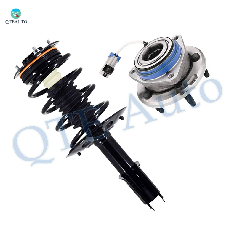 Front Wheel Hub Bearing Assembly-Quick Complete Strut-Coil Spring Assembly For 2005-2009 Buick Lacrosse