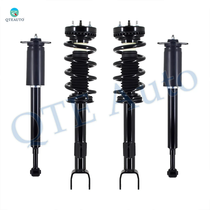 Set of 4 Front Quick Complete Strut-Coil Spring Assembly-Rear Complete Shock Absorber Kit For 2011 Dodge Challenger