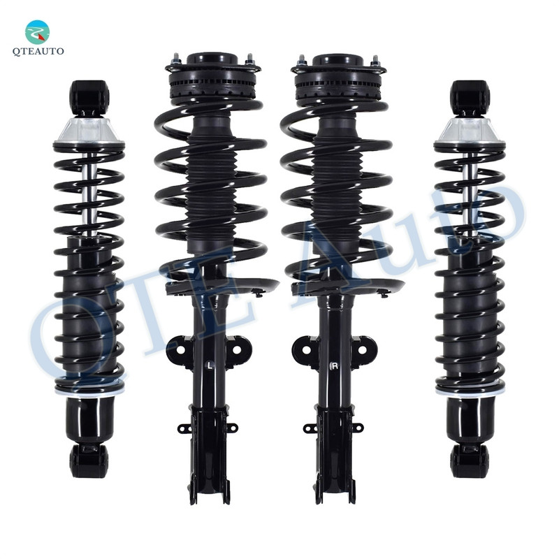 Front Quick Strut-Rear Complete Shock For 2011-2016 Chrysler Town & Country Van