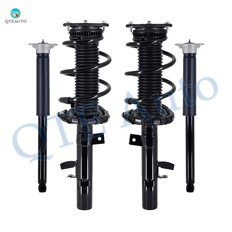Set of 4 Front Quick Complete Strut-Rear Complete Shock Kit For 2013 Ford Escape