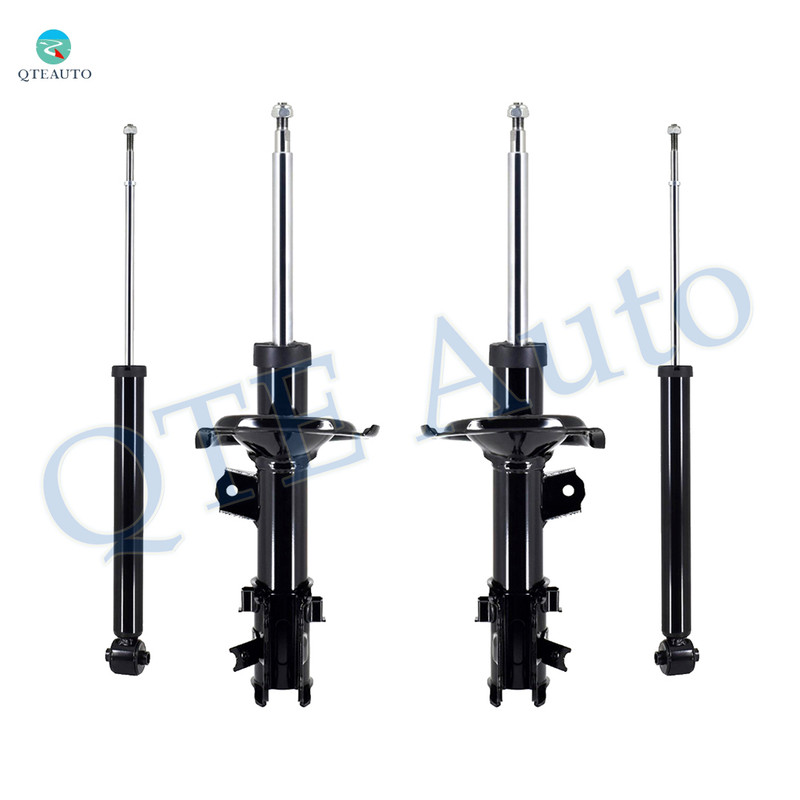 Set 4 Front Suspension Strut Assembly-Rear Shock Absorber For 2006-2011 KIA RIO5