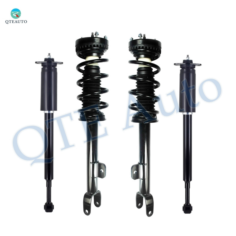 Set of 4 Front Quick Complete Strut Assembly-Rear Complete Shock Absorber Kit For 2012-2014 Dodge Challenger