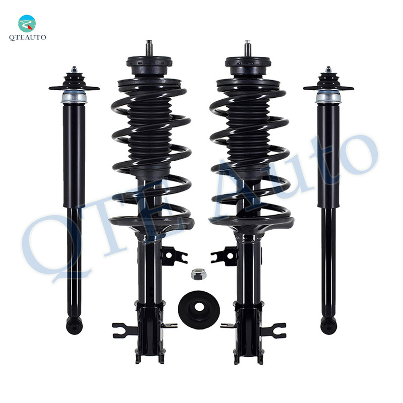 Set Front Quick Complete Strut-Rear Complete Shock For 2004-2011 Chevrolet Aveo