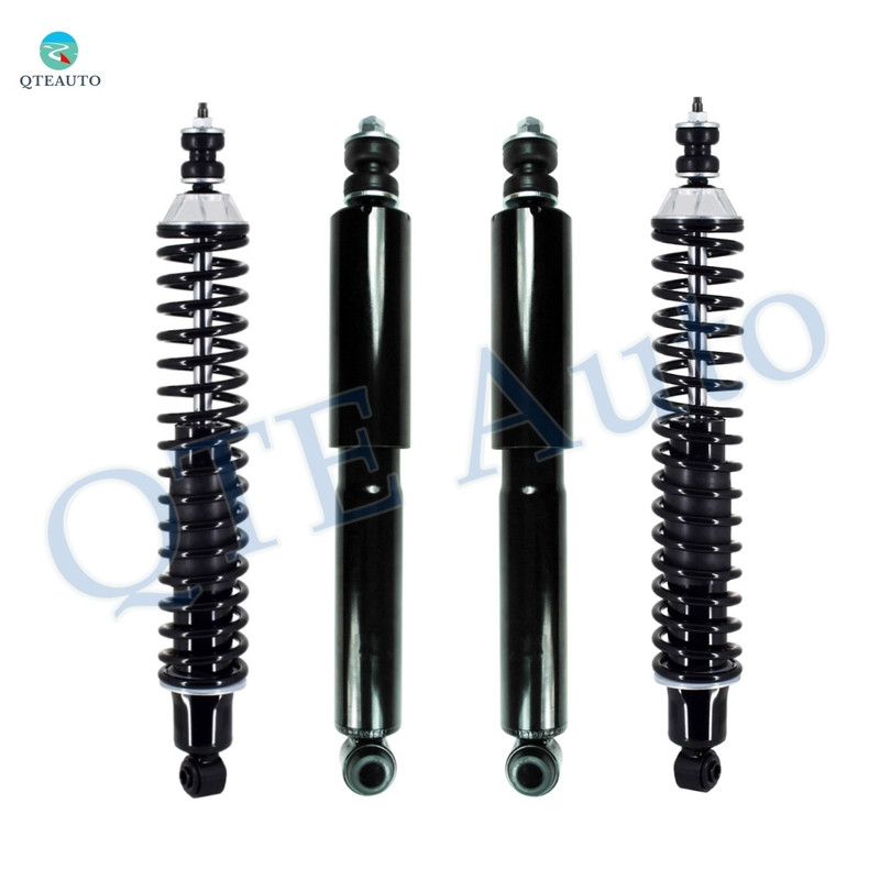 Set of 4 Front Shock-Rear Complete Shock Kit For 2003-2005 Ford E-150 Club Wagon