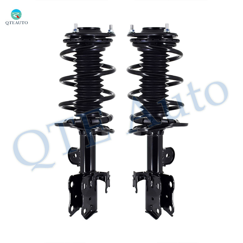 Pair Front Left-Right Quick Complete Strut-Coil Spring For 2010 2011 Toyota Prius