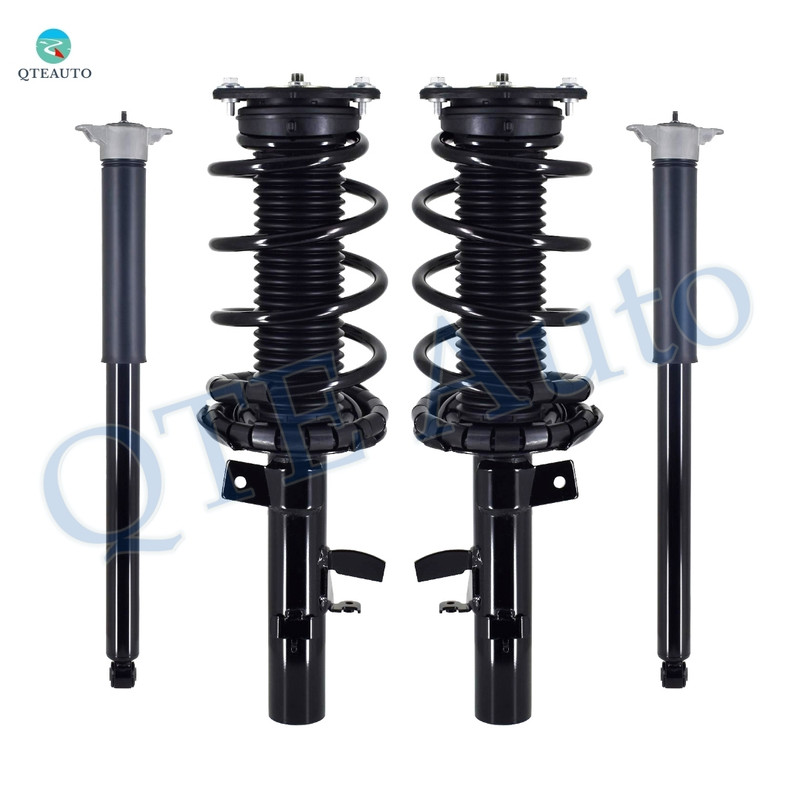 Set Front Quick Complete Strut-Rear Complete Shock Kit For 2012 2013 Ford Focus