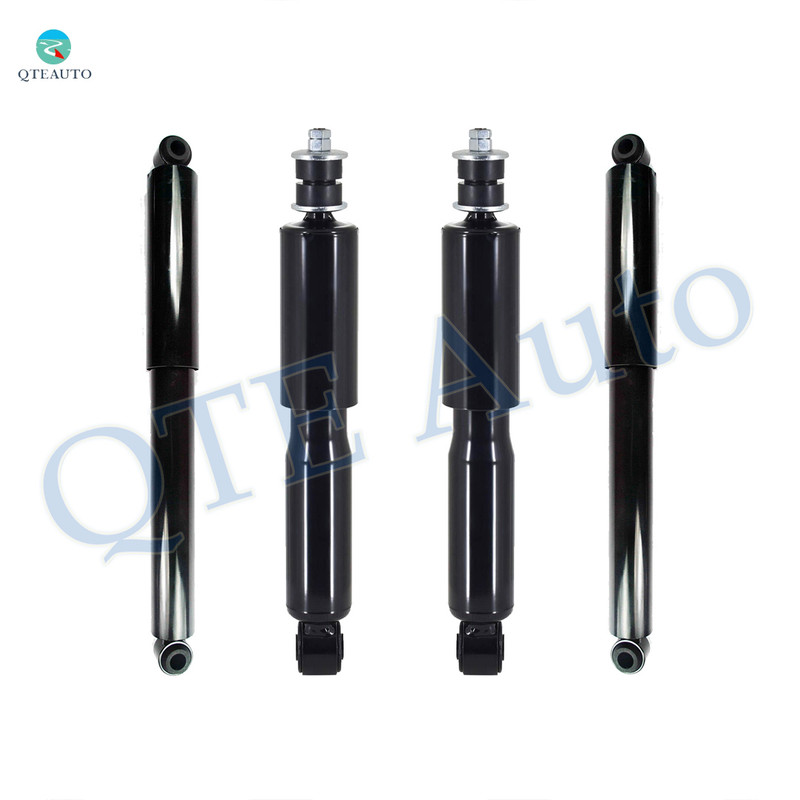 Set Front-Rear Shock For 2002-2004 Nissan Frontier SC RWD Monotube Performance Upgrade