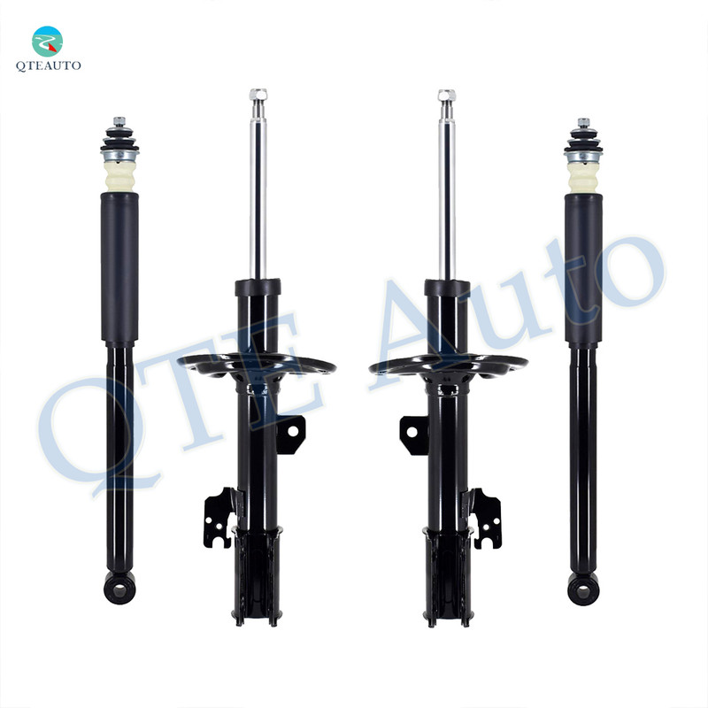 Set 4 Front Suspension Strut-Rear Complete Shock Kit For 2007-2010 Toyota Sienna