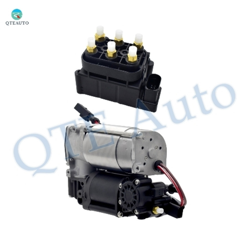 Air Suspension Solenoid Valve Block-Air Suspension Compressor Pump For 2010-2016 Mercedes-Benz E63 AMG