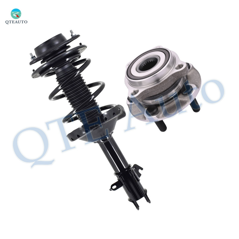Front Left Quick Complete Strut-Coil Spring-Wheel Hub Bearing Assembly For 2012 2013 Subaru Impreza