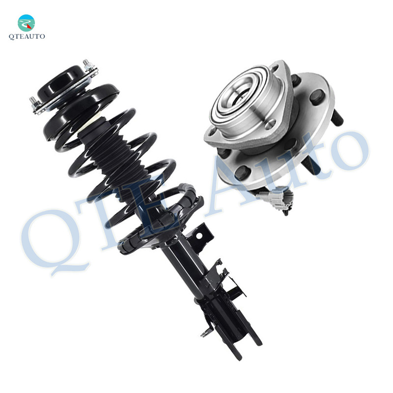 Front Left Quick Complete Strut-Coil Spring-Wheel Hub Bearing Assembly For 2004 Nissan Pathfinder