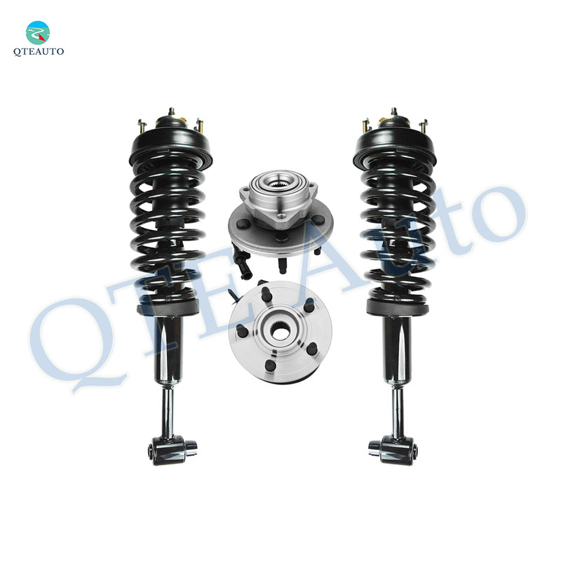 Set 4 Front Quick Complete Strut-Coil Spring-Wheel Hub Bearing Assembly For 2002 2003 Ford Explorer