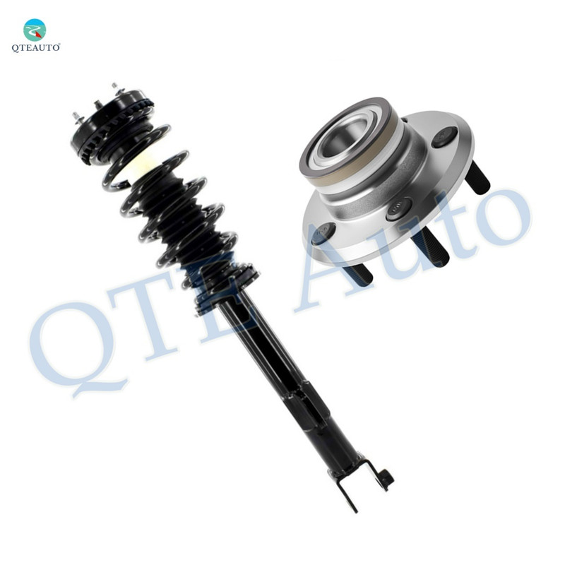 Front Left Quick Complete Strut-Coil Spring-Wheel Hub Bearing Assembly For 2009 2010 Dodge Challenger