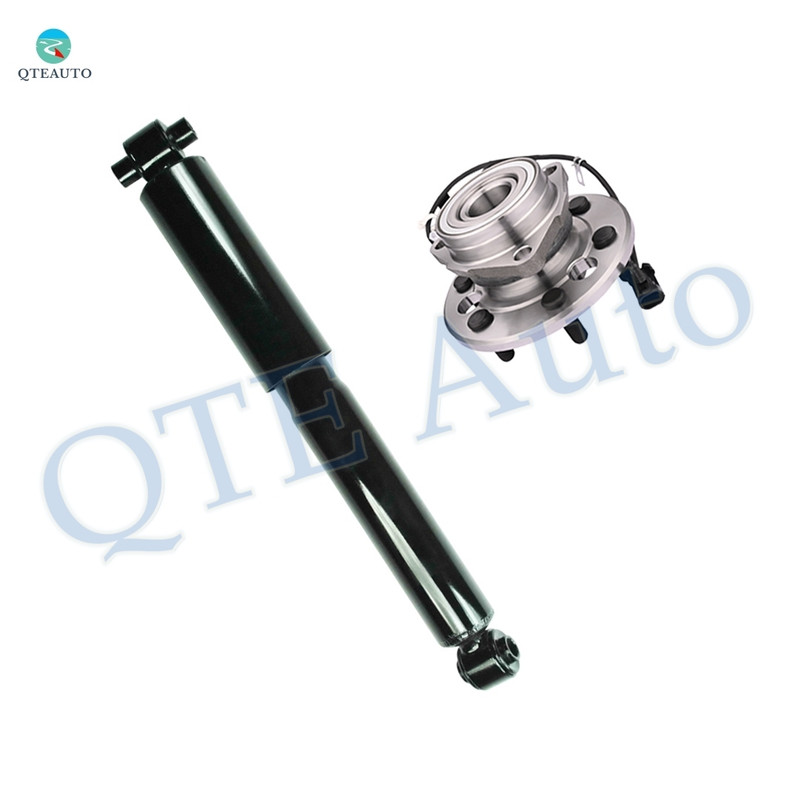 Front Shock Absorber-Wheel Hub Bearing Assembly For 1999 2000 Cadillac Escalade Monotube Performance Upgrade