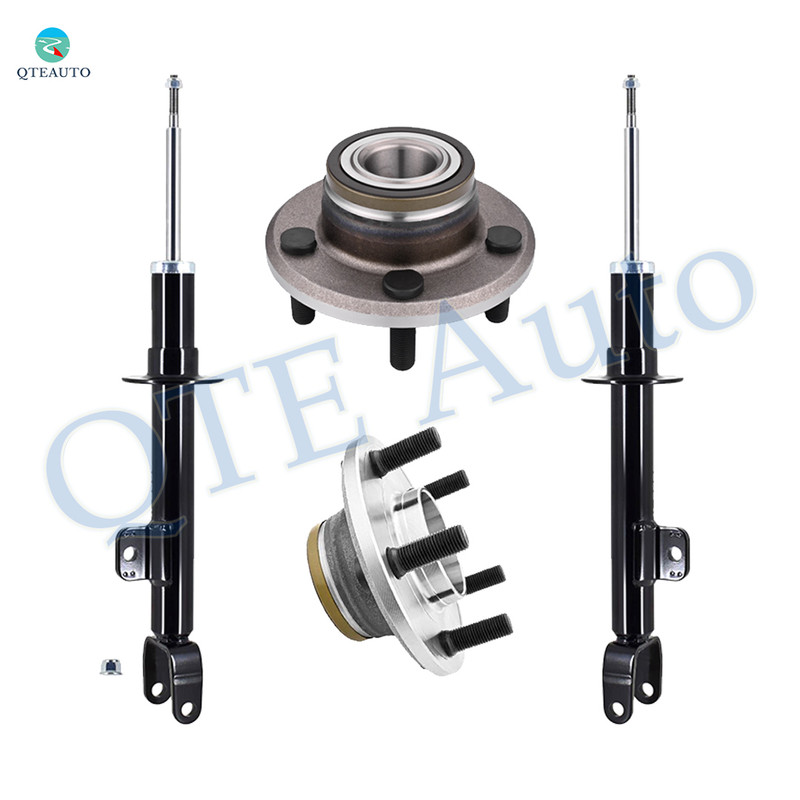 Set Front Suspension Strut-Wheel Hub Bearing Assembly For 2011 Dodge Charger Pursuit RWD