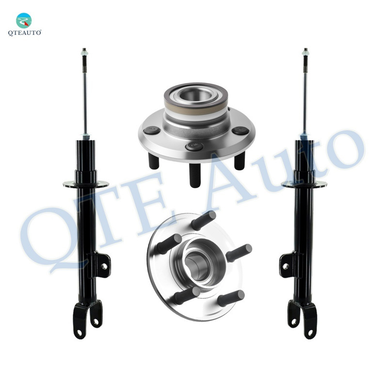 Set Front Suspension Strut-Wheel Hub Bearing Assembly For 2011 Dodge Charger RWD
