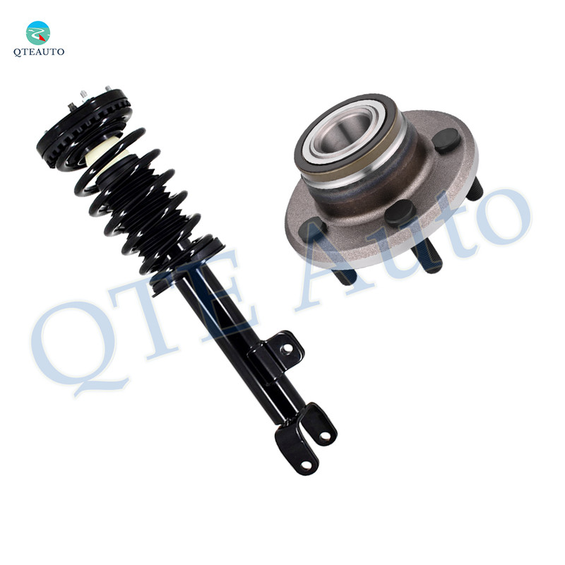 Front Quick Complete Strut-Coil Spring-Wheel Hub Bearing Assembly For 2011 Dodge Charger RWD