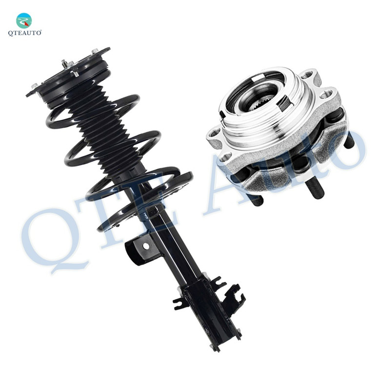 Front Right Quick Complete Strut-Coil Spring-Wheel Hub Bearing Assembly For 2008-2011 Nissan Altima