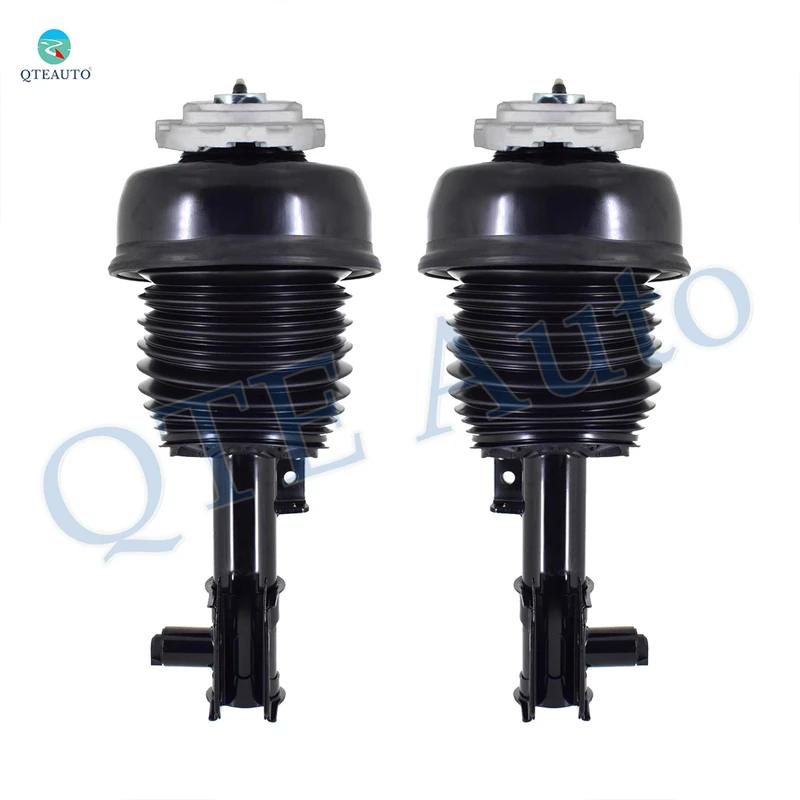 Pair of 2 Front L-R Air Suspension Spring Strut For 2010-2016 Mercedes-Benz E350 4Matic