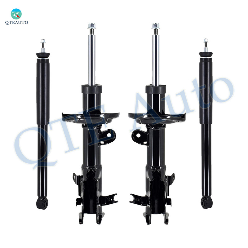 Set 4 Front Suspension Strut Assembly - Rear Shock Absorber For 2012 Honda Civic Sedan