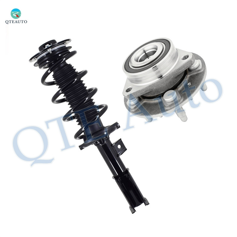 Front Left Wheel Hub Bearing-Quick Complete Strut For 2010-2017 GMC Terrain L4
