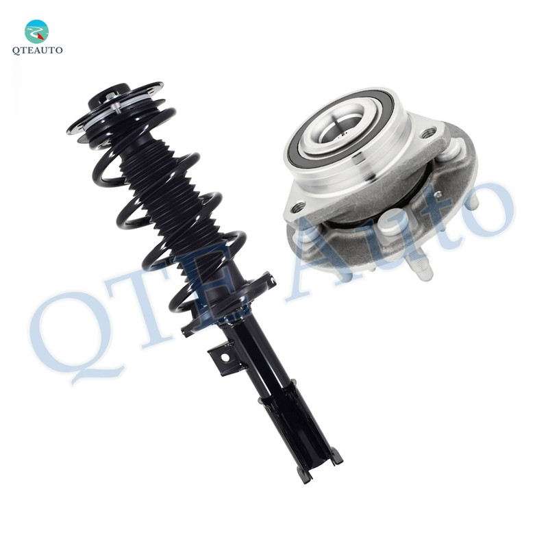 Front Right Wheel Hub Bearing-Quick Complete Strut For 2010-2017 GMC Terrain L4