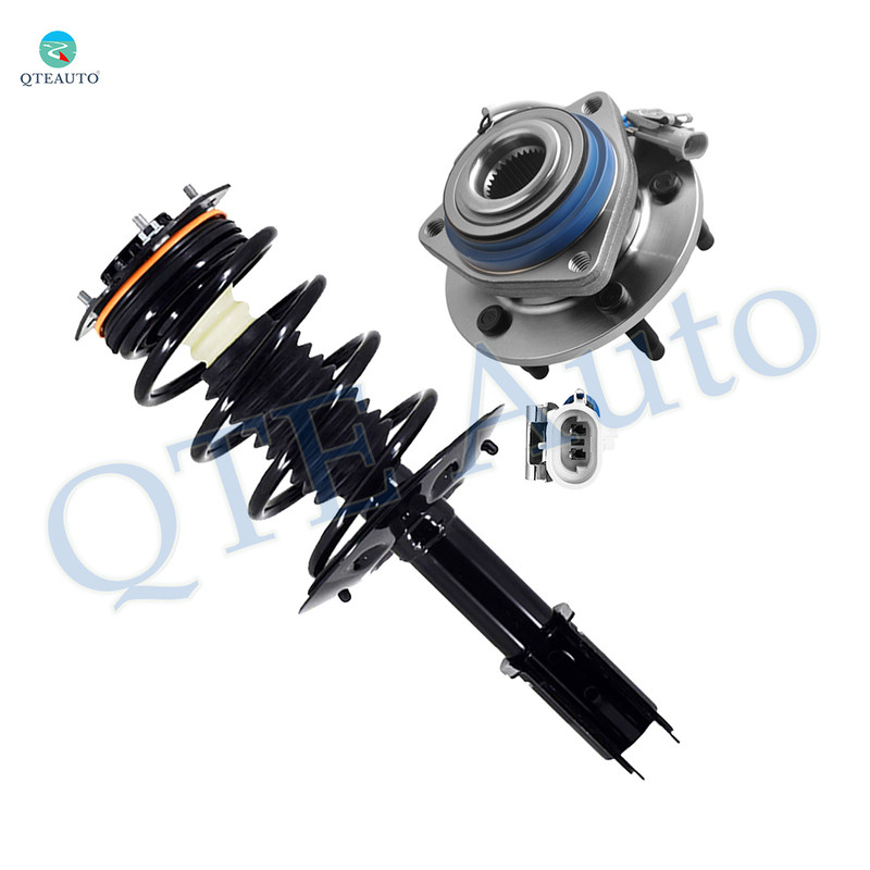 Front Wheel Hub Bearing-Quick Complete Strut For 2000 2001 Chevrolet Monte Carlo