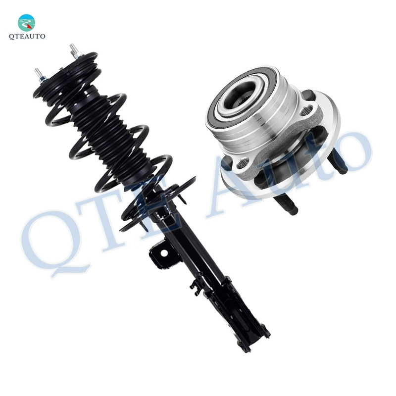 Front Right Wheel Hub-Quick Complete Strut-Coil Spring For 2013-2019 Ford Police Interceptor Utility