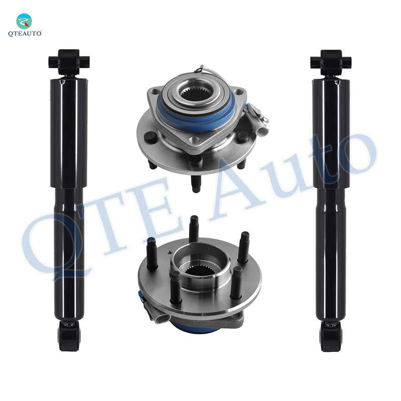 Set of 4 Rear Wheel Hub Bearing Assembly-Shock For 2002-2006 Buick Rendezvous