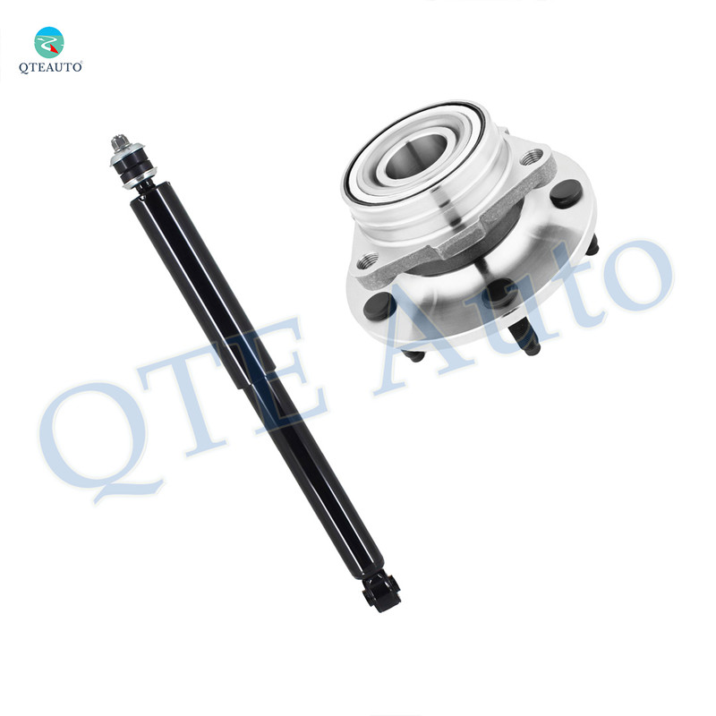 Front Wheel Hub Bearing Assembly-Shock Absorber For 1994-1999 Dodge RAM 1500 4WD