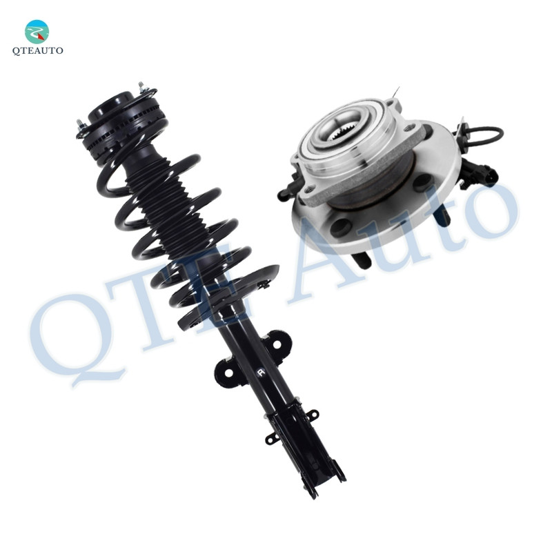 Front Right Wheel Hub Bearing-Quick Complete Strut-Coil Spring For 2008-2011 Dodge Grand Caravan