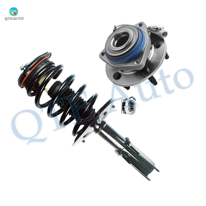 Front Wheel Hub Bearing-Quick Complete Strut For 1998-2001 Cadillac Seville