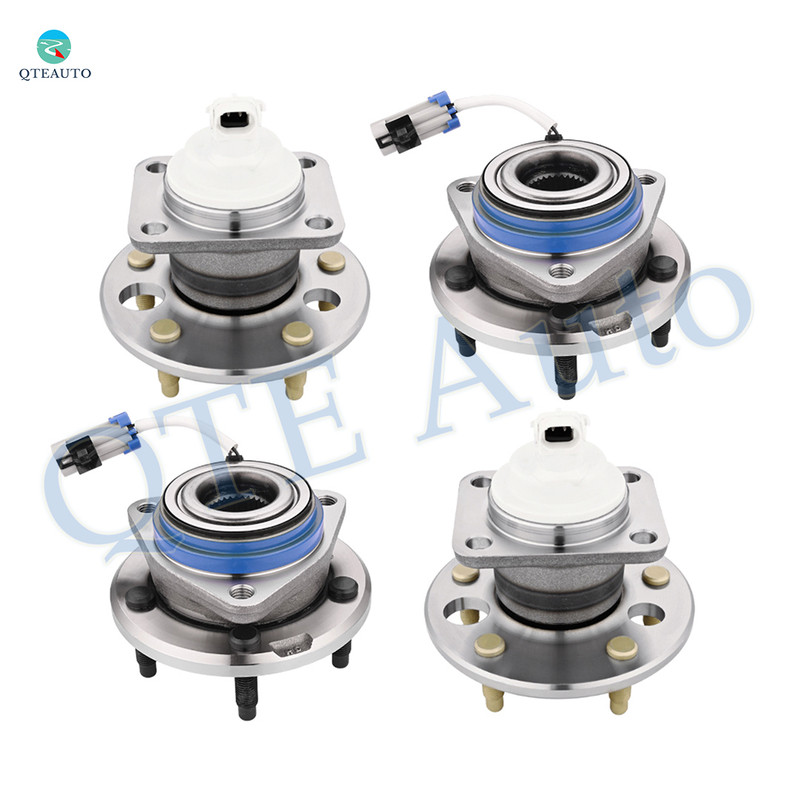 Set of 4 Front-Rear Wheel Hub Bearing Assembly For 2002-2004 Pontiac Montana FWD
