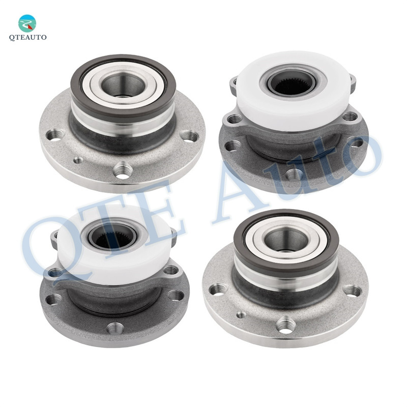 Set of 4 Front-Rear Wheel Hub Bearing Assembly For 2007-2016 Volkswagen EOS Set of 4 Front-Rear Wheel Hub Bearing Assembly For 2007-2016 Volkswagen EOS
