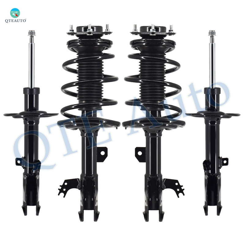 Set Front Quick Complete Strut-Coil Spring-Rear Suspension Strut For 2012-2017 Toyota Camry